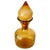 Vintage Italian Art Glass Bottle with Large Blown Glass Stopper, 1960s For Sale - Image 13 of 13