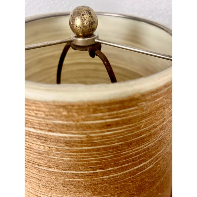 Light Blue Ceramic Table Lamp | Lotte and Gunnar Bostlund For Sale - Image 11 of 12