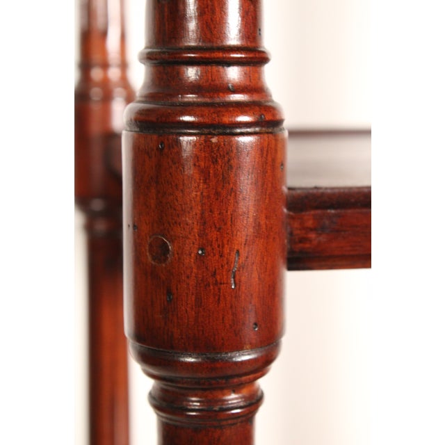Louis XVI Style Mahogany Etagere For Sale - Image 11 of 13