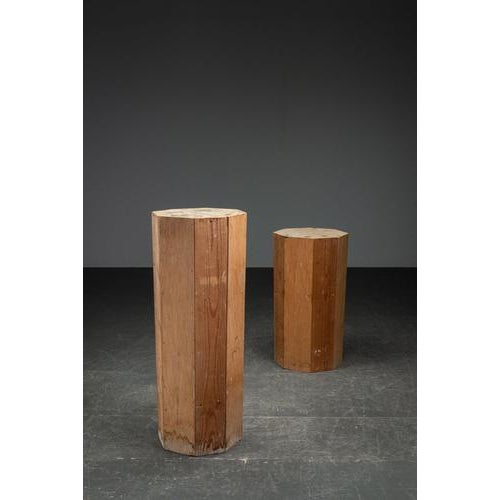 Sculptural Pedestals, 1970s, Set of 2 For Sale - Image 16 of 16