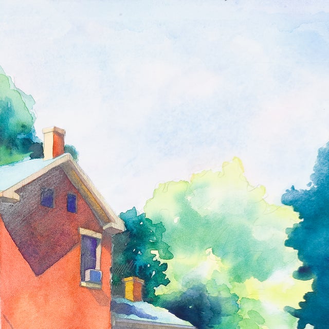 1990s Corner House and Car - Tomoko Parry, C. 1990s For Sale - Image 5 of 10