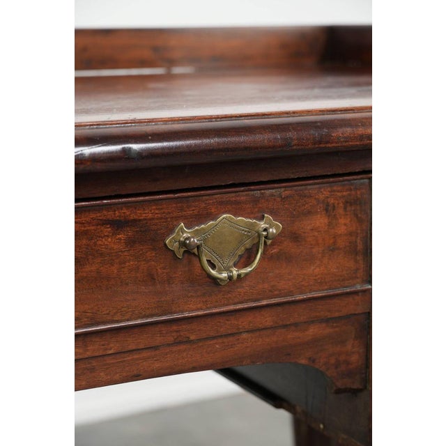 Antique English Mahogany Desk, 1800s For Sale - Image 9 of 13