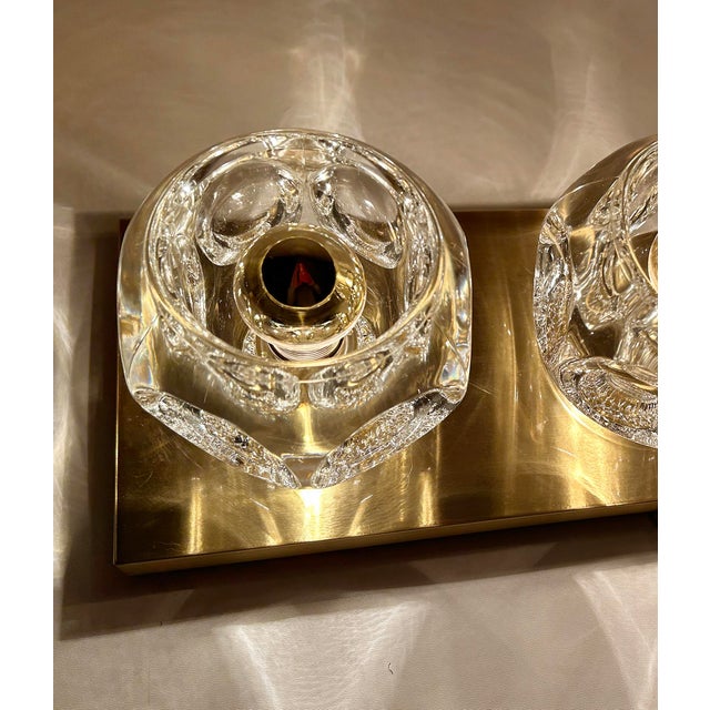 Large Space Age Glass Sconces from Peill & Putzler, 1970s, Set of 2 For Sale - Image 14 of 18
