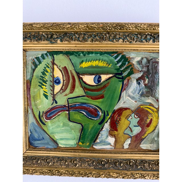 Billy Good, Abstract Composition, 1949, Oil Painting on Wood Panel For Sale - Image 6 of 7