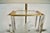 Metal 1980’s Hollywood Regency Etched Glass, Brass, & Lucite Table Lamp by Fredrick Ramond For Sale - Image 7 of 12