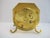 Cartier Paris Gold Plated Green Enamel Octagonal Travel Alarm Desk Clock For Sale In Portland, OR - Image 6 of 14