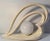 Ivory Late 20th Century Pearlescent Art Deco Heart Lamps - a Pair For Sale - Image 8 of 9