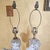 Ceramic Vintage Hand-Painted Italian Figural Table Lamps, a Pair For Sale - Image 7 of 18