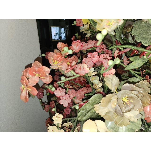 The Jadeite & Nephrite Tree of & Prosperity and Good Fortune. For Sale - Image 4 of 12