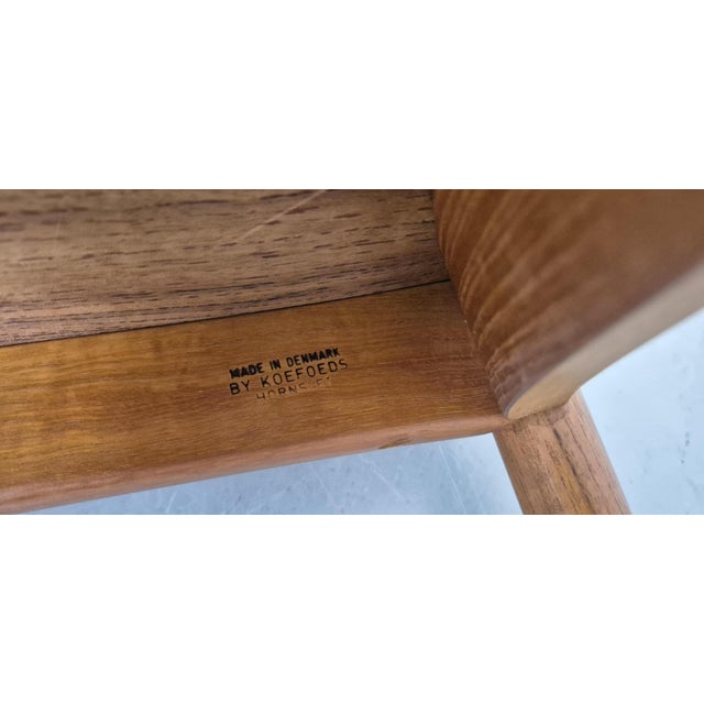 Teak Peter Chair by Niels Koefoed for Hornslet Møbelfabrik, Denmark, 1970s For Sale - Image 15 of 18