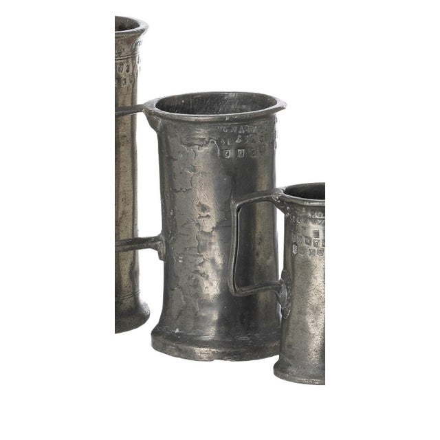 Metal Mugs, 1800s, Set of 5 For Sale - Image 7 of 8