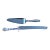 Prelude" Silver Cake Server by International and Oneida Sterling Silver Handle Cake Knife - 2 Piece For Sale