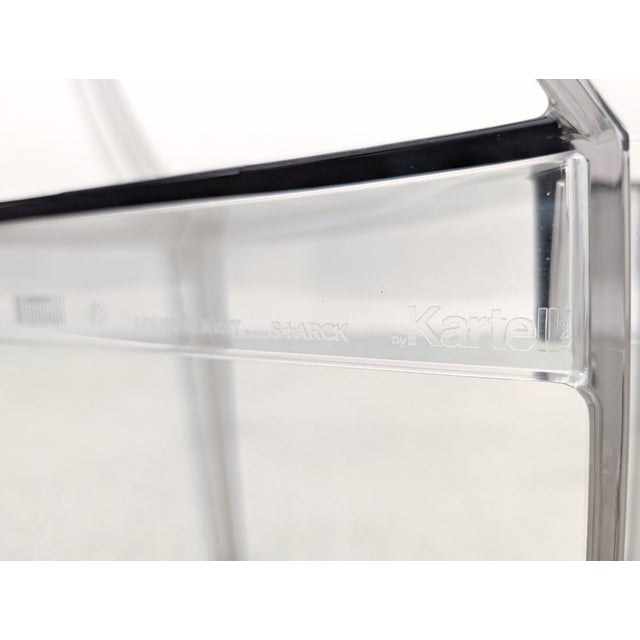 Vintage Stacking Chairs by Philippe Starck for Kartell, Set of 4 For Sale - Image 8 of 9