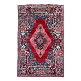 Antique Sarouk Rug in Wool, 1930s For Sale