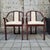 Art Deco Chairs Upholstered in Euphoria Cubista, Misia Paris, France, 1970s, Set of 4 For Sale - Image 4 of 18