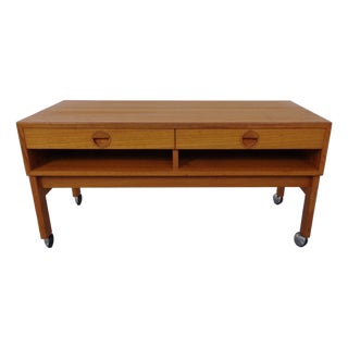 Rollable Chest of Drawers by Rud Thygesen & Johnny Sorensen for Hansen & Guldborg Furniture, Denmark, 1960s For Sale