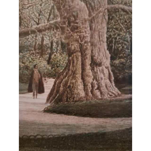 Late 20th Century Harold Altman Parc Monceau IV Paris 1983 Lithograph For Sale - Image 5 of 12