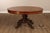 Antique 57" Round Oak Pedestal Dining Table With Carved Claw Feet For Sale In Philadelphia - Image 6 of 18