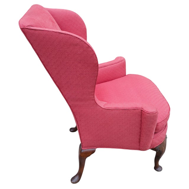 19th Century 19th Century George III Style Easy Chair For Sale - Image 5 of 7