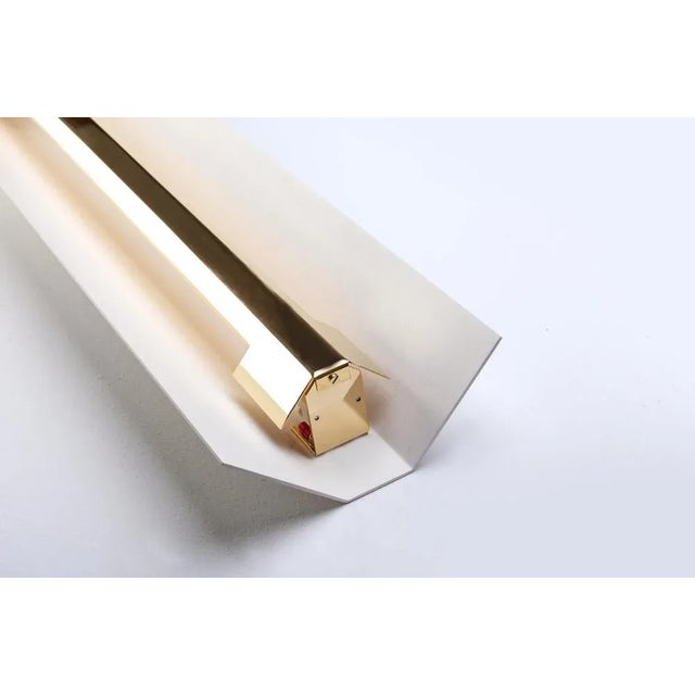 Large Misalliance Ex Pure White Wall Light by Lexavala For Sale - Image 4 of 6