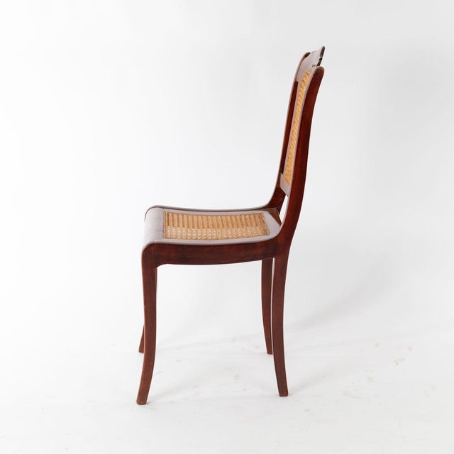 Biedermeier Dining Chair with Sebel Legs, 1840s For Sale - Image 3 of 9