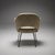 Eero Saarinen Model 71 Dining Chair in Green-Yellow Pierre Frey Fabric by Eero Saarinen for Knoll, 1960s For Sale - Image 4 of 12