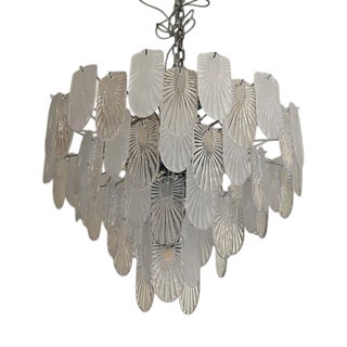 Italian Murano Style Glass Chandelier by Simoeng For Sale