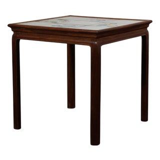 Sofa Table in Mahogany by Jens Thirslund for Frits Henningsen, Denmark, 1950s For Sale