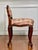 Don Ruseau Louis XV Style Upholstered Vanity or Side Chair in Walnut, 1940s For Sale In Philadelphia - Image 6 of 18