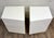 Wood Vintage 1980s Bridgeford via Veneto Ivory Lacquered Nightstands - Pair For Sale - Image 7 of 10