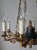 Royal French Empire Gilt Bronze and Forest Green 8-Armed Chandelier, 1950s For Sale - Image 15 of 18