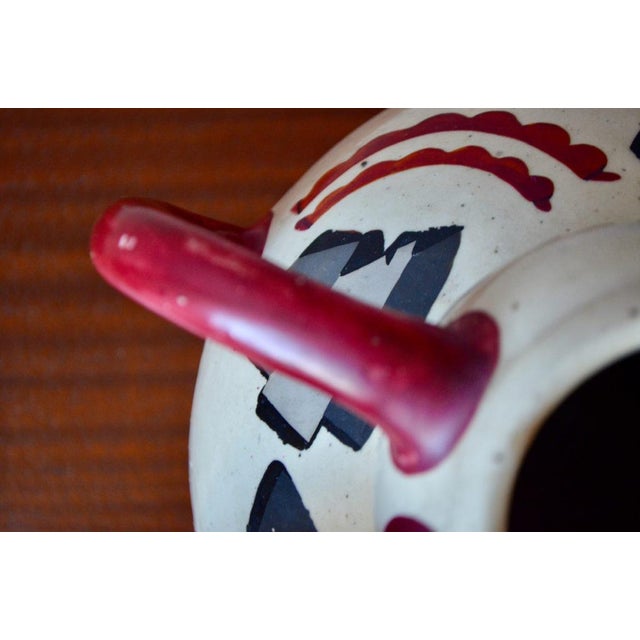 Large Art Deco Vase with Double Handles from Betzy Augeron, France, 1930s For Sale - Image 18 of 18