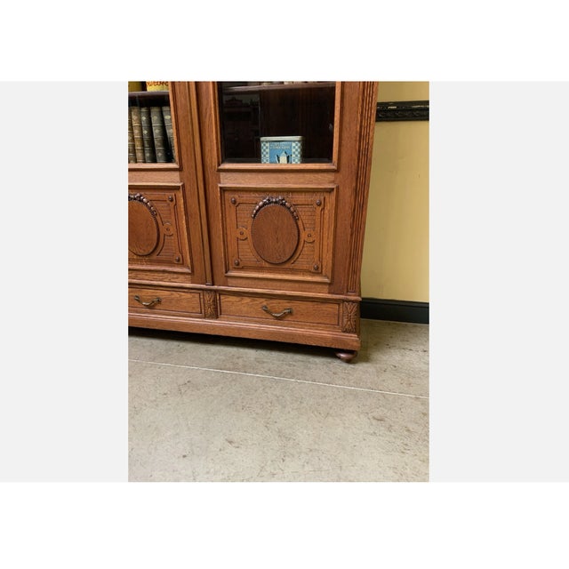 Antique Art Nouveau Display Cabinet, 1910 For Sale - Image 6 of 12