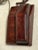 1970s Vintage Mid-Century Brown Stitched Leather Working Northern Telecom Phone Wall or Desk, Circa 1970s For Sale - Image 5 of 12