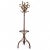 Rustic Vintage Bentwood Coat & Hat Rack, Hall Tree Style With Umbrella Ring For Sale - Image 3 of 12