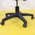 Office Chair in Black Faux Leather with Swivel Base and Wheels For Sale - Image 6 of 10