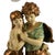 Spelter Figural Table Lamp With Italian Boy and Girl After H. Moreau For Sale In Greensboro - Image 6 of 9