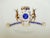 Mid 20th Century Porcelain Château D’Artigny Vide-Poche, Blue & Gilt, France, Circa 1960 For Sale - Image 5 of 10