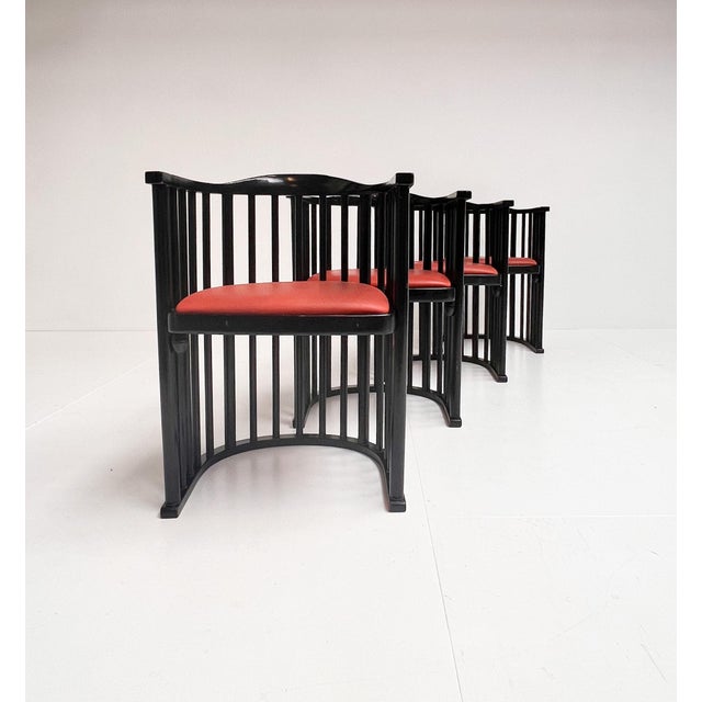 Model 728 Chairs by Josef Hoffmann, 1906, Set of 4 For Sale - Image 6 of 18