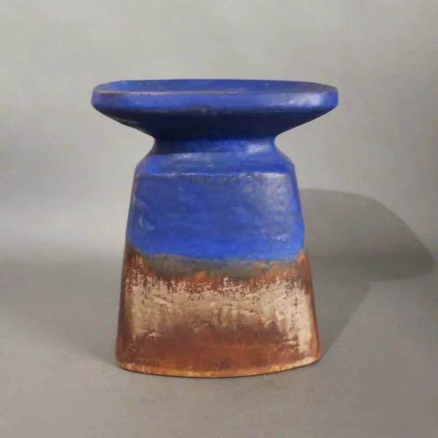 Ceramic Candleholder by Glatzle for Karlsruher Majolika, 1968, in Flawless conditions. Designed 1960 to 1969