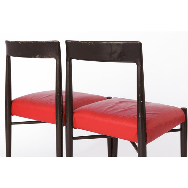 Set of Vintage Wooden Chairs, Germany, 1960s For Sale - Image 3 of 10