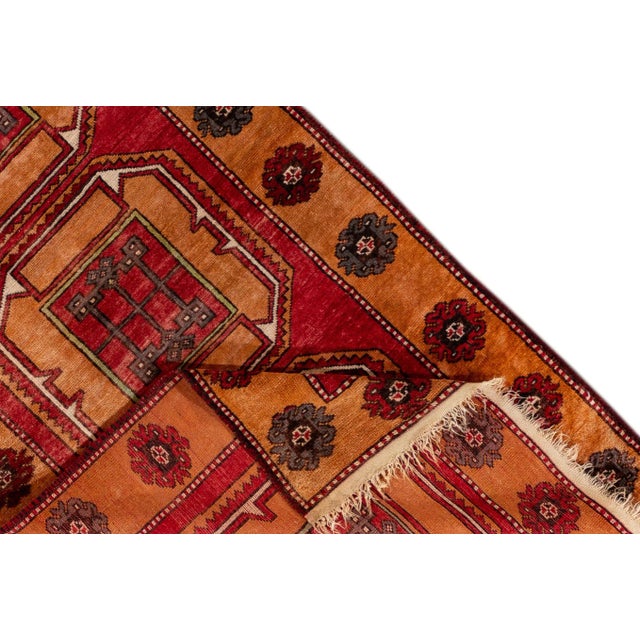 Mid 20th Century Vintage Persian Rug For Sale - Image 4 of 11