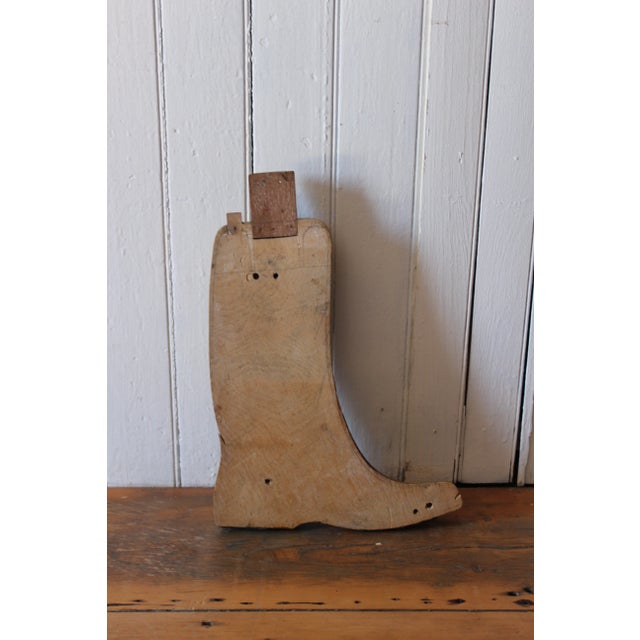 American Early-Mid 20th Century Cobbler's Boot Last/Form #6 For Sale - Image 3 of 5