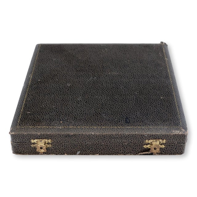Mid 20th Century Boxed English Stag Horn Bar Tool Set For Sale - Image 4 of 4