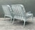 Celadon Vintage Cast Aluminum “Calcutta” Lounge Chairs - A Pair For Sale - Image 8 of 10