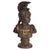 Sculpture of Greek Man in Cast Iron For Sale - Image 9 of 9