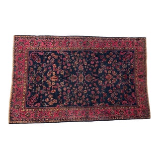 Antique Persian Tabriz, 6'7" X 10'4" For Sale