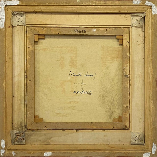 Paolo De Robertis, Caserta Vecchia, Oil on Canvas, Italy For Sale - Image 8 of 9