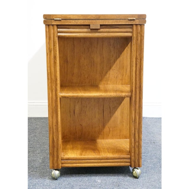 Late 20th Century Thomasville Furniture Sundance Collection Contemporary Mediterranean 84" Flip-Top Server Buffet 42821-510 For Sale - Image 5 of 16