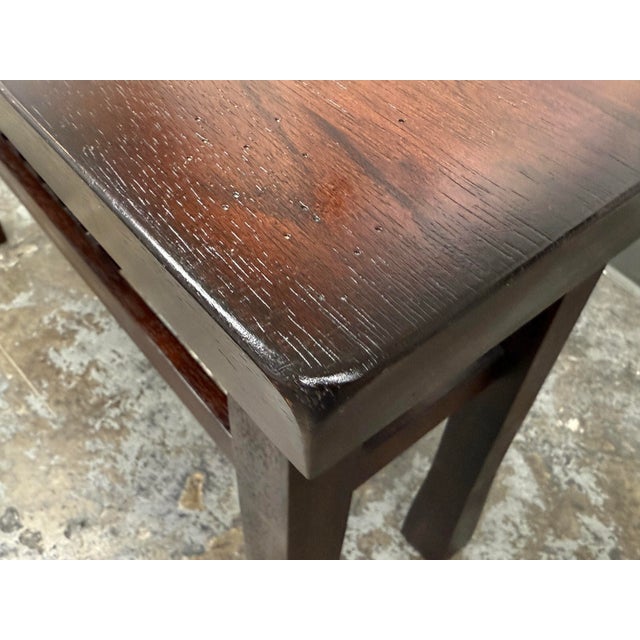 Wood World Market Hako Collection Console Table For Sale - Image 7 of 12